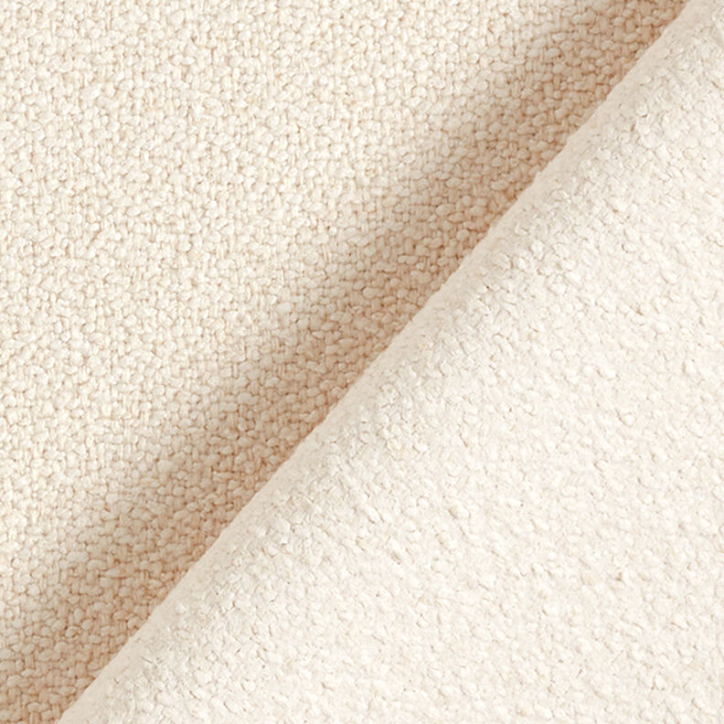 Tissu de revêtement Bouclette fine – crème,  image number 3
