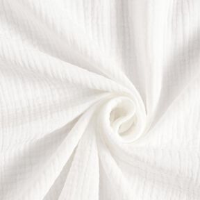 GOTS Tissu double gaze de coton | Tula – écru, 
