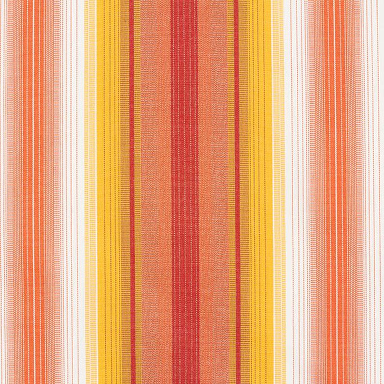 Toile pour store banne Rayures mélangées – terre cuite/moutarde,  image number 1