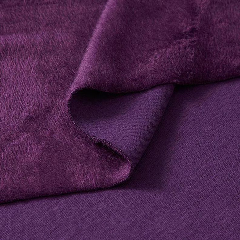 Polaire alpin Sweat douillet Uni – aubergine,  image number 4