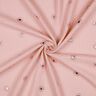 Tissu double gaze de coton Sonnen Imprimé feuille | Poppy Fabrics – vieux rose clair/violet pastel,  thumbnail number 3