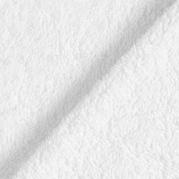 Tissu éponge – blanc,  image number 5