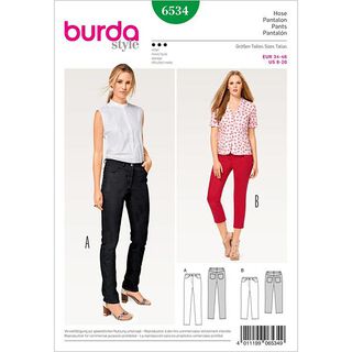 Pantalon / Jean, Burda 6534, 