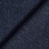 Mélange de laine à fines rayures – bleu nuit/bleu jean,  thumbnail number 3