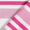Jersey viscose aspect crash – blanc/rose vif,  thumbnail number 5