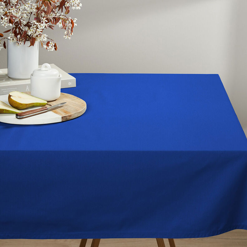 Tissu en coton Cretonne Uni – bleu roi,  image number 5