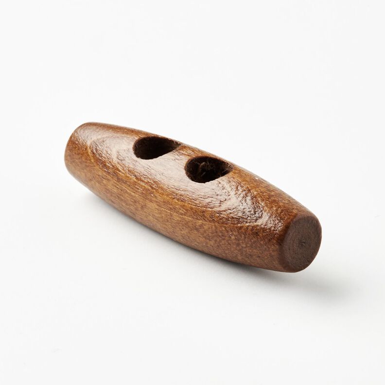 Bouton à bascule en bois [40 mm] – caramel,  image number 3