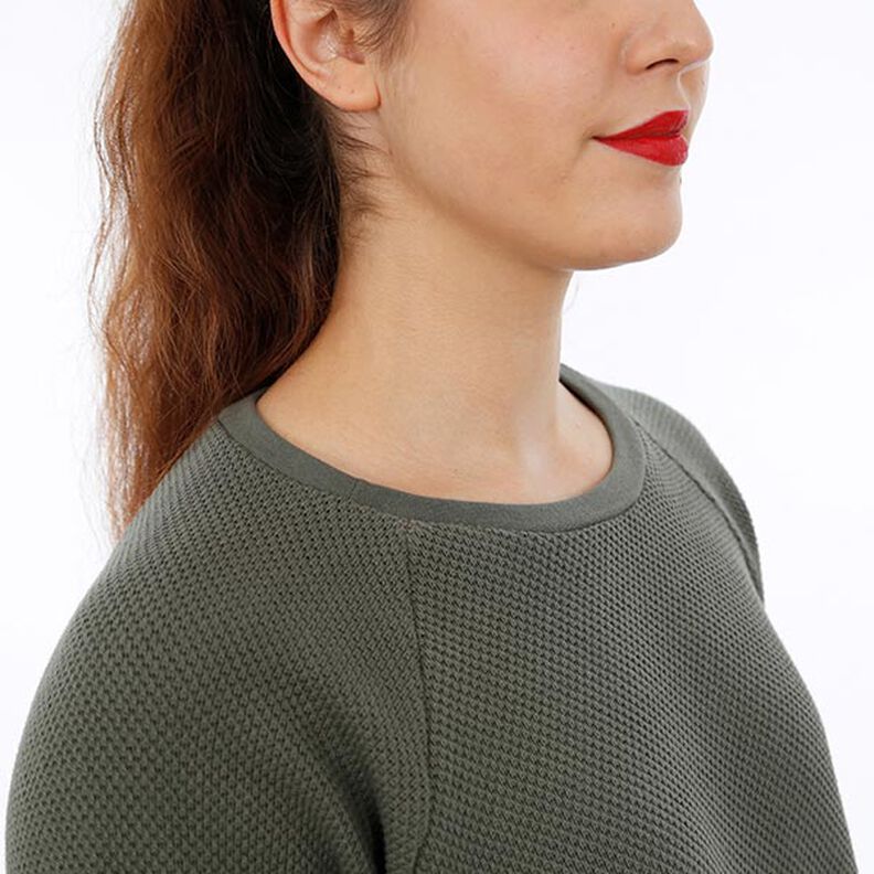 FRAU SVENJA - Pull simple à manches raglan, Studio Schnittreif | XS - XXL,  image number 4