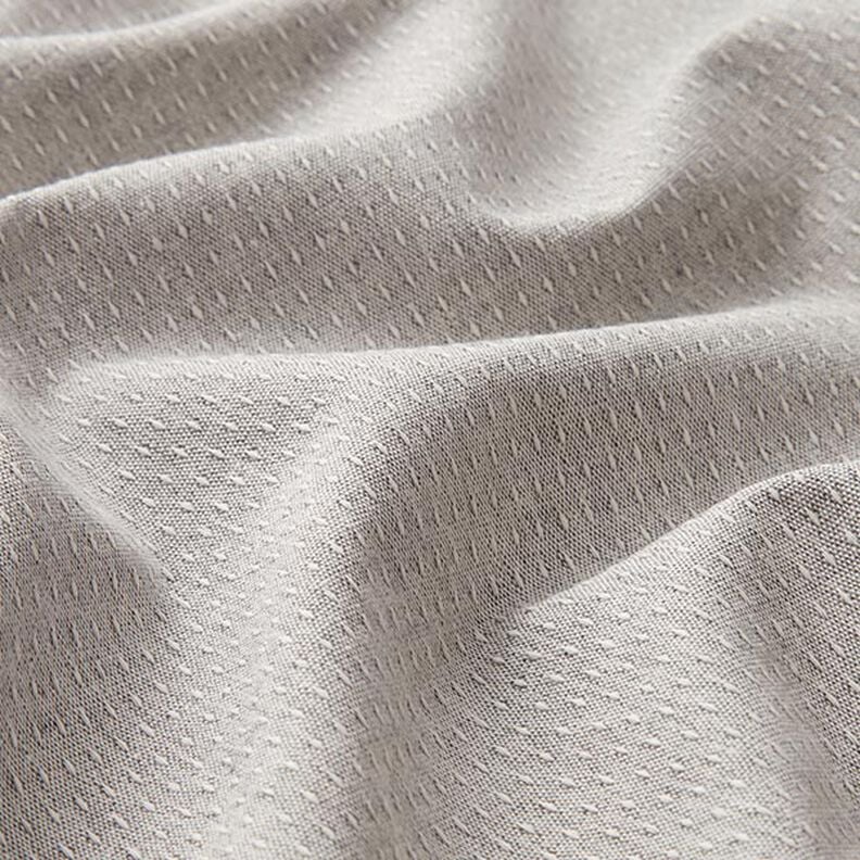 Tissu de décoration jacquard recyclé – gris, image number 2