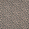 Tissu double gaze de coton Léopard – taupe/pétrole,  thumbnail number 1