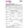 Robe | Burda 5803 | 34-48,  thumbnail number 12