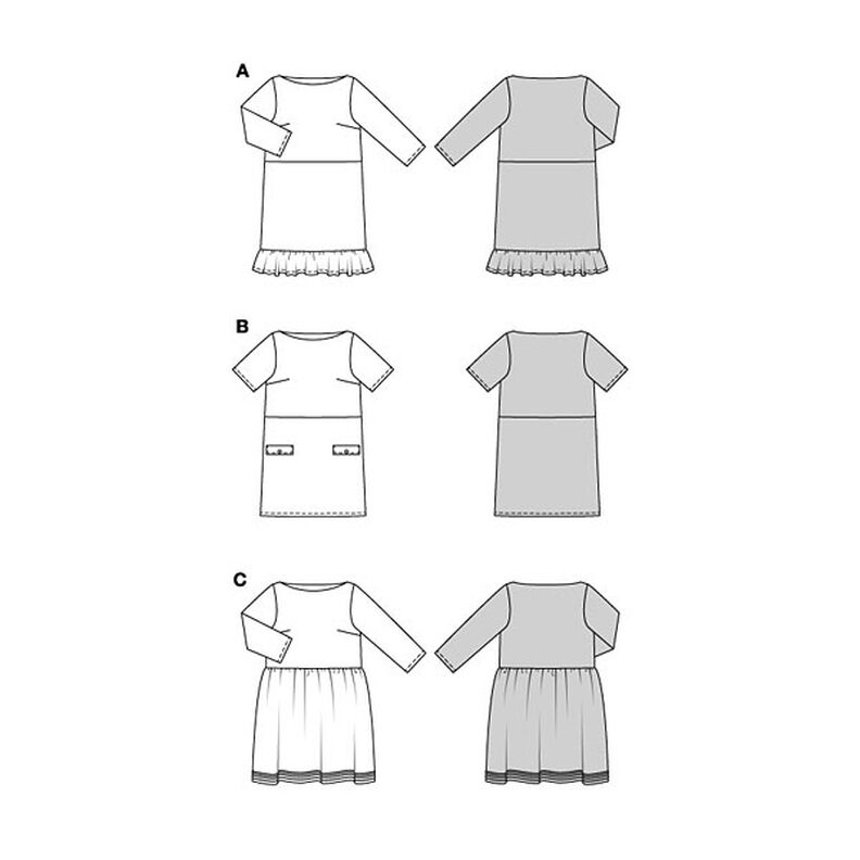 Robe | Burda 5804 | 34-48, image number 11