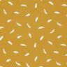 Jersey coton Plumes – moutarde,  thumbnail number 1