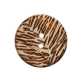 Bouton coco 2 trous  – beige, 