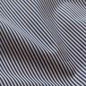 Tissu pour chemise à rayures verticales – bleu marine/beige,  thumbnail number 2