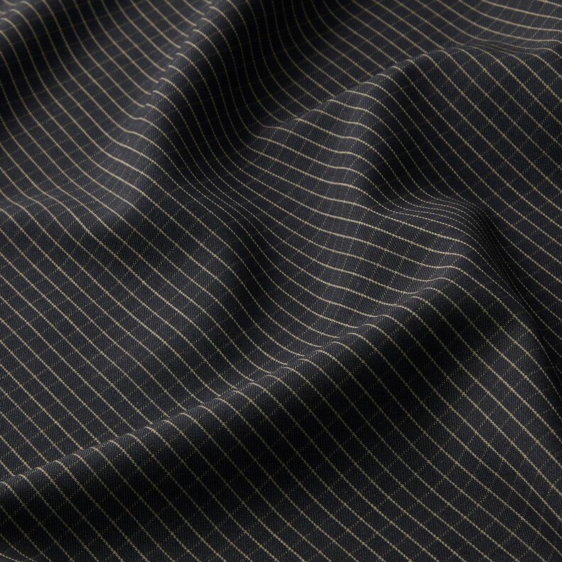 Chiffon en laine à petits carreaux – anthracite/beige,  image number 2