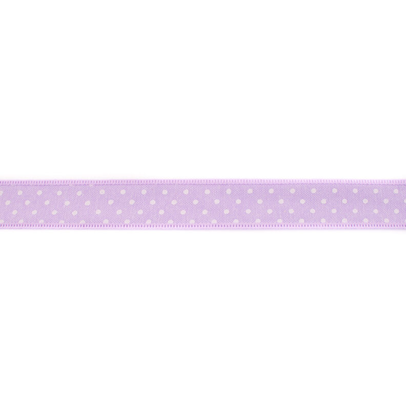 Ruban tissé Chambray pois – mauve,  image number 1