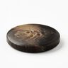 Bouton 4 trous rond   [Ø 25 mm] – marron noir,  thumbnail number 3
