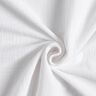 Bambou Tissu double gaze de coton Structure – blanc,  thumbnail number 1