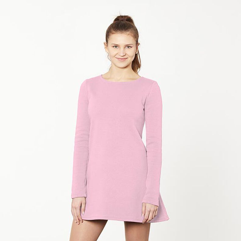 French Terry léger uni – rose,  image number 6
