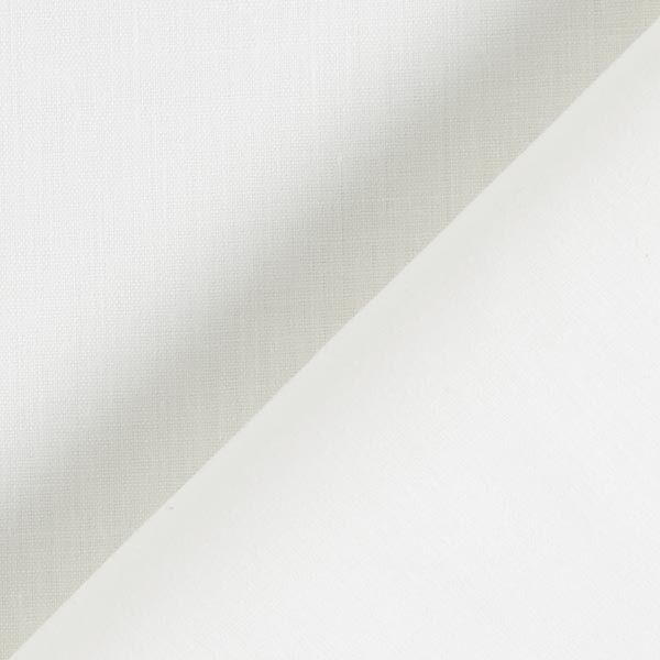 Tissu en coton Cretonne Uni – blanc,  image number 3