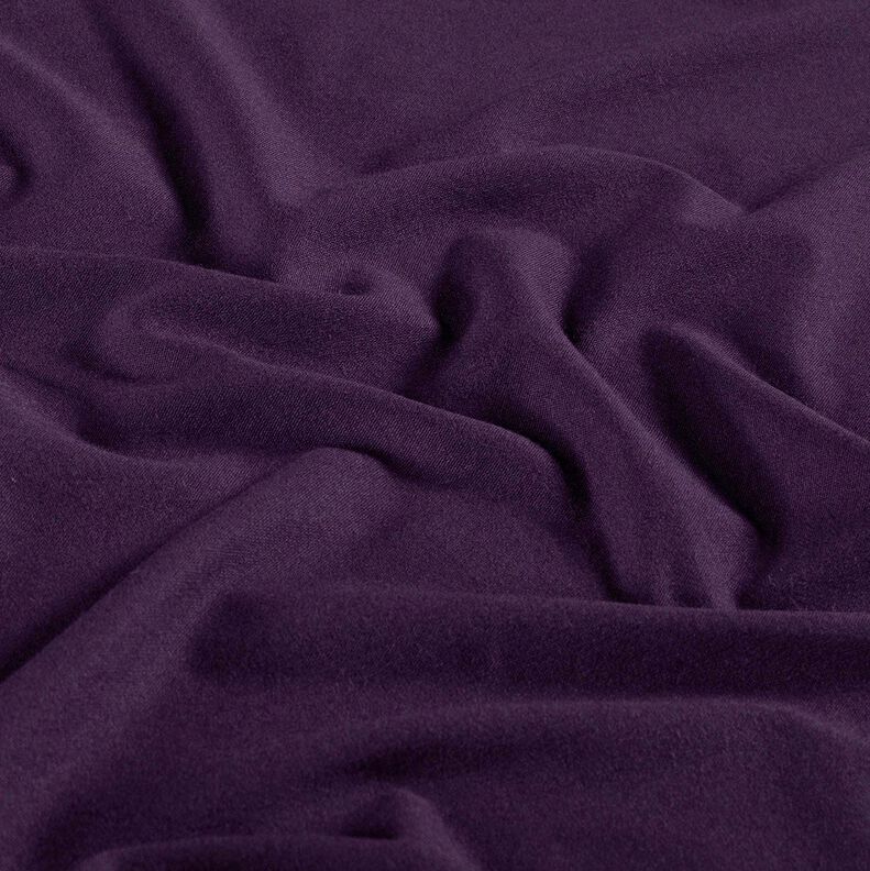 Jersey viscose Médium – prune,  image number 2