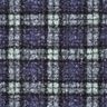Tricot Bouclé Carreau – lilas/menthe clair,  thumbnail number 1