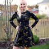 Jersey coton Papillons dorés | Glitzerpüppi – noir,  thumbnail number 6