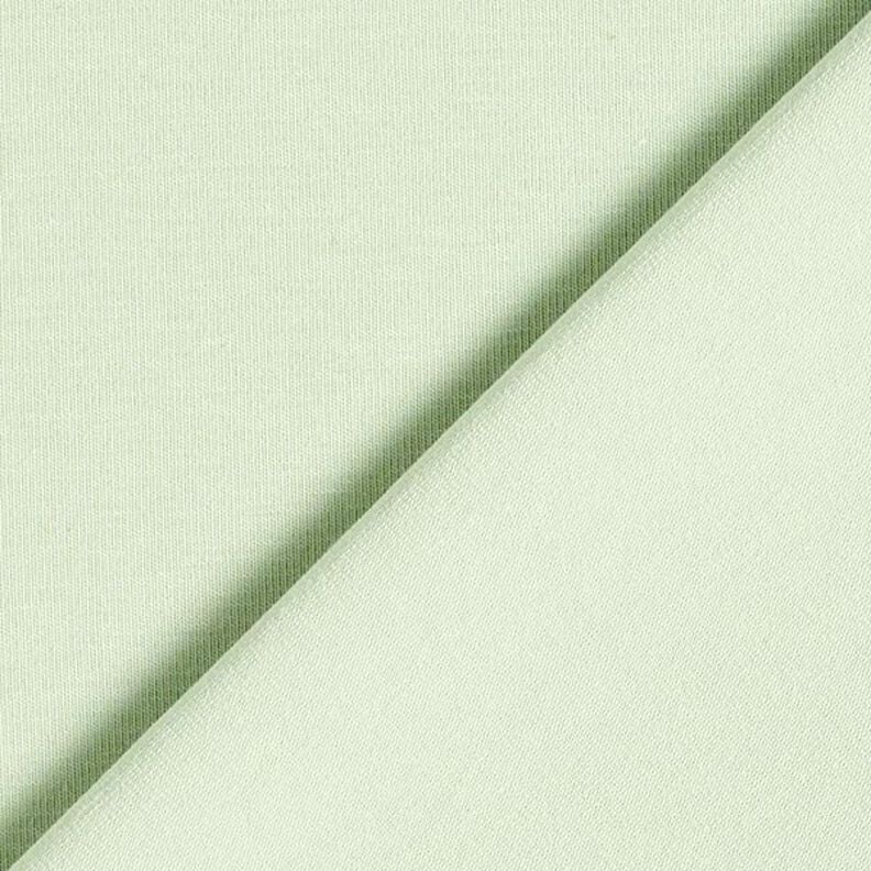 GOTS Jersey coton | Tula – vert pastel,  image number 3