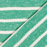 Jersey viscose Rayures horizontales – vert émeraude/blanc,  thumbnail number 4