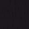 Tissu triple gaze de coton Uni – noir,  thumbnail number 3