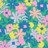 Coton enduit Pastellblumen | Poppy Fabrics – vert herbe/rose,  thumbnail number 7