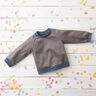 Bord-côte uni – bleu jean,  thumbnail number 6