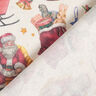 Tissu de décoration Semi-panama Nostalgie de Noël – nature/rouge,  thumbnail number 4