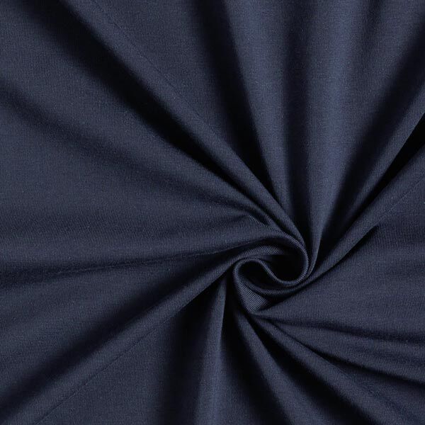 GOTS Jersey coton | Tula – bleu marine,  image number 1