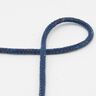 Cordon en coton Lurex [Ø 5 mm] – bleu jean,  thumbnail number 1
