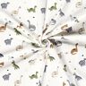 Jersey coton Dinosaures joyeux – ivoire/roseau,  thumbnail number 3