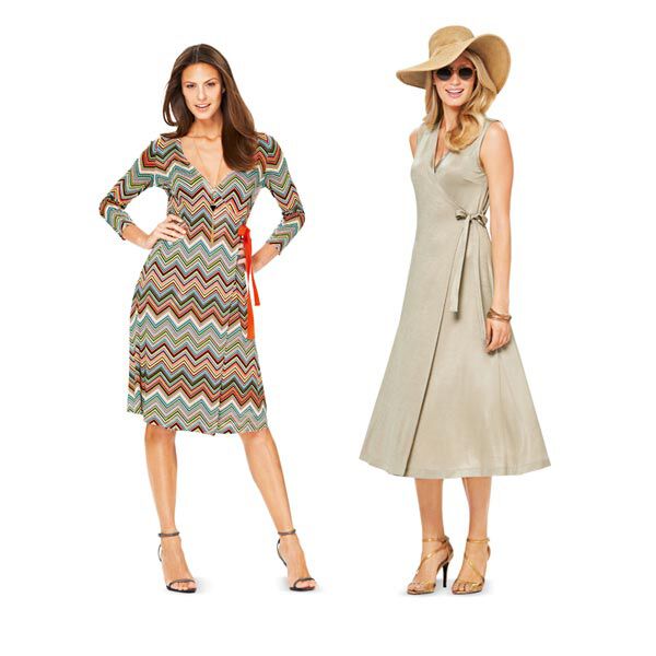 Robe portefeuille Burda 6759