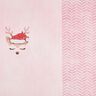 Jersey coton cerf scintillant endormi Panel | Glitzerpüppi – rosé/vieux rose clair,  thumbnail number 1