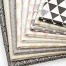 Tissu de décoration Jacquard Feuilles – beige,  thumbnail number 3