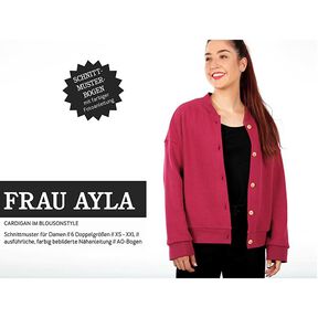 Cardigan façon blouson FRAU AYLA | Patron prêt à découper | XS-XXL, 