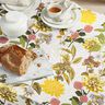 Tissu de décoration panama imprimé floral – gris brume,  thumbnail number 8