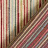 Tissu de décoration Gobelin Rayures colorées – beige clair/carmin,  thumbnail number 4