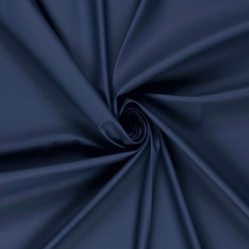 Tissu pour vestes de pluie uni – bleu marine,  image number 1