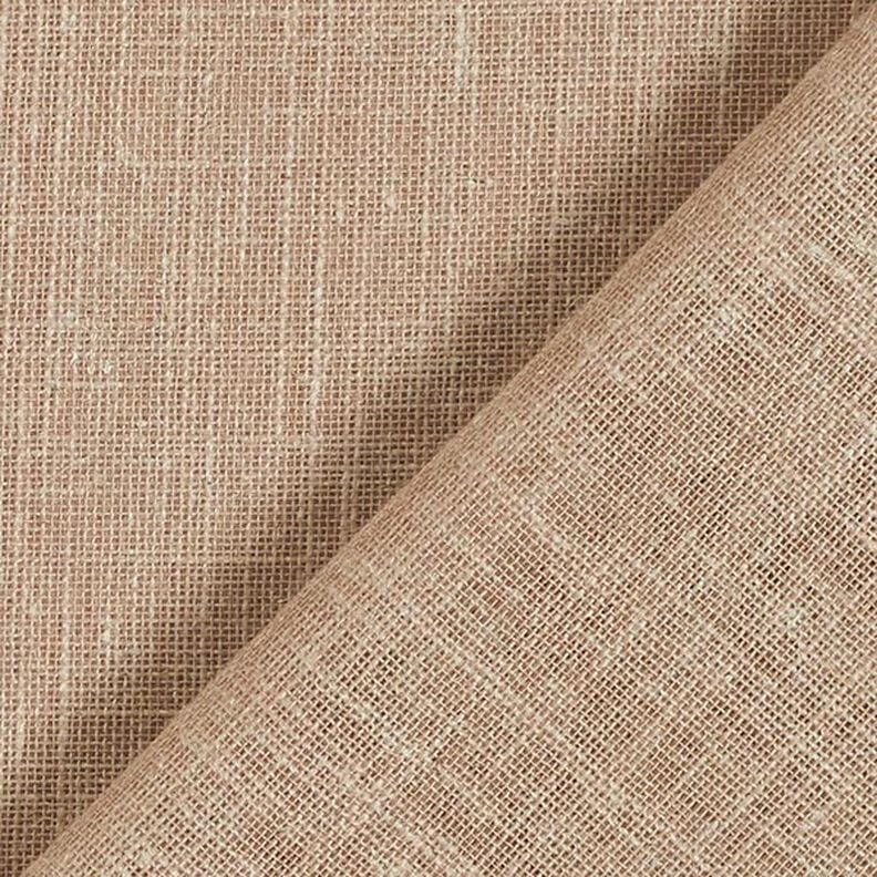 Tissu rideau voile aspect lin 300 cm – dune,  image number 3