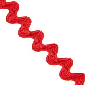 Lisse dentelée [12 mm] – rouge, 