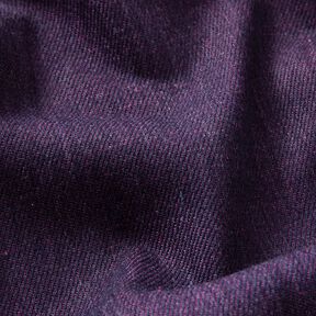 Denim de coton mélangé – aubergine, 