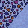 Sweatshirt gratté Cœurs multicolores | Poppy Fabrics – bleu acier,  thumbnail number 4