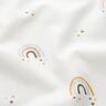 Popeline coton Pluie d’arc-en-ciel – ivoire,  thumbnail number 2