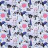 Jersey coton Univers des mangas Impression numérique – argent,  thumbnail number 1